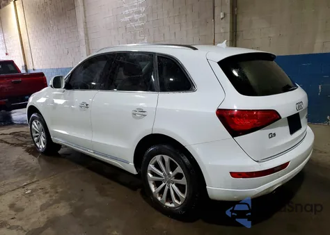 2015 Audi Q5 Premium Plus from USA, damaged, VIN WA1LFAFP8FA045609